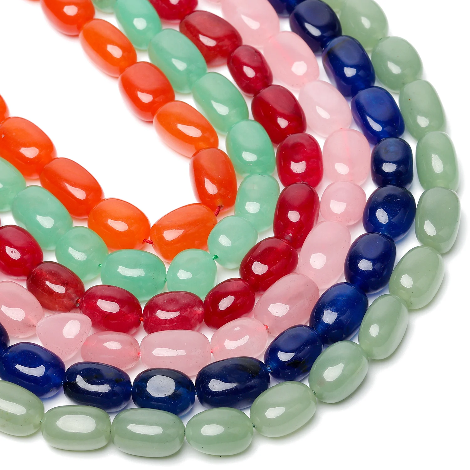 18x12mm Irregular Chalcedony Jade Stone Beads Loose Beads for Jewelry Making Diy Bracelet Unique Crafts Accessories