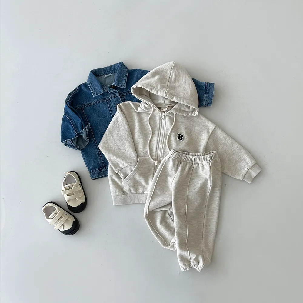Korea Children Sports Pants Kids Baby Boys Girls Trousers Toddler Pull-On Pant Loose Casual Sport Pants Oversize Jogger Pants