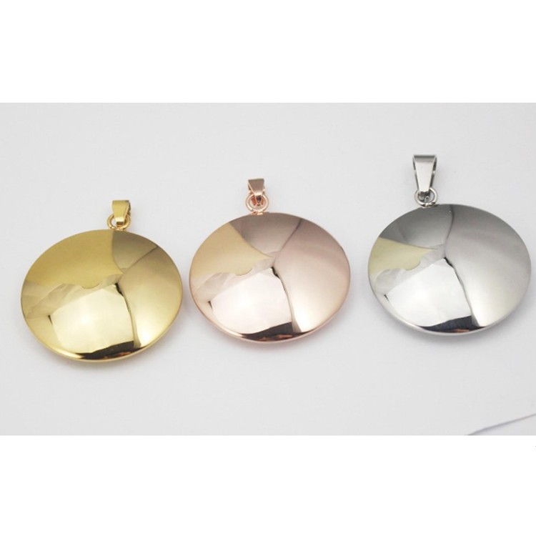 Big Thick Hang Slide Hollow Number 8 Pendant Necklace for Women Men Gold Silver Color O Chain Necklace Jewelry Gifts