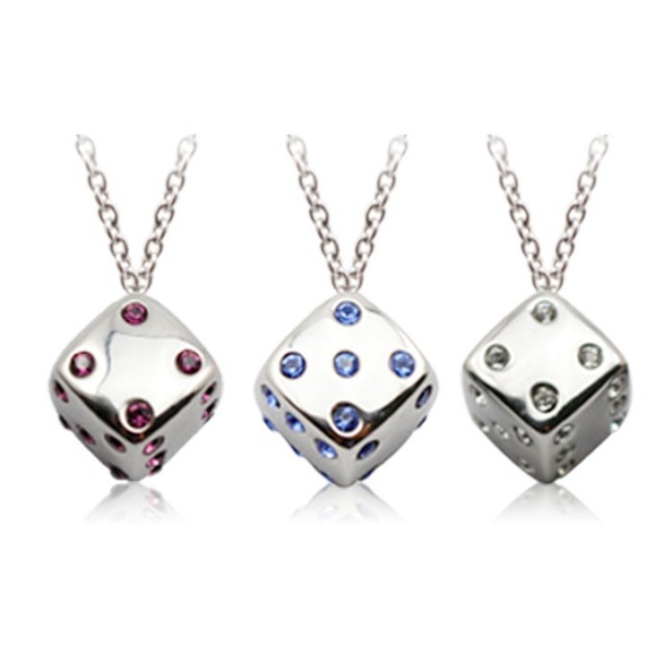 Big Thick Hang Slide Hollow Number 8 Pendant Necklace for Women Men Gold Silver Color O Chain Necklace Jewelry Gifts