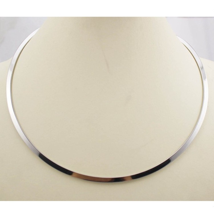 Big Thick Hang Slide Hollow Number 8 Pendant Necklace for Women Men Gold Silver Color O Chain Necklace Jewelry Gifts