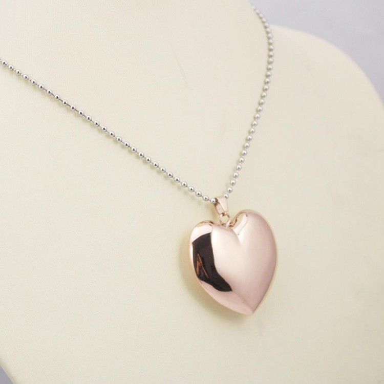 Big Thick Hang Slide Hollow Number 8 Pendant Necklace for Women Men Gold Silver Color O Chain Necklace Jewelry Gifts