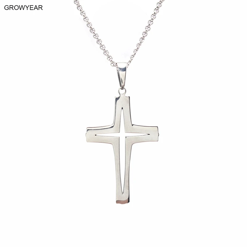 Big Thick Hang Slide Hollow Number 8 Pendant Necklace for Women Men Gold Silver Color O Chain Necklace Jewelry Gifts