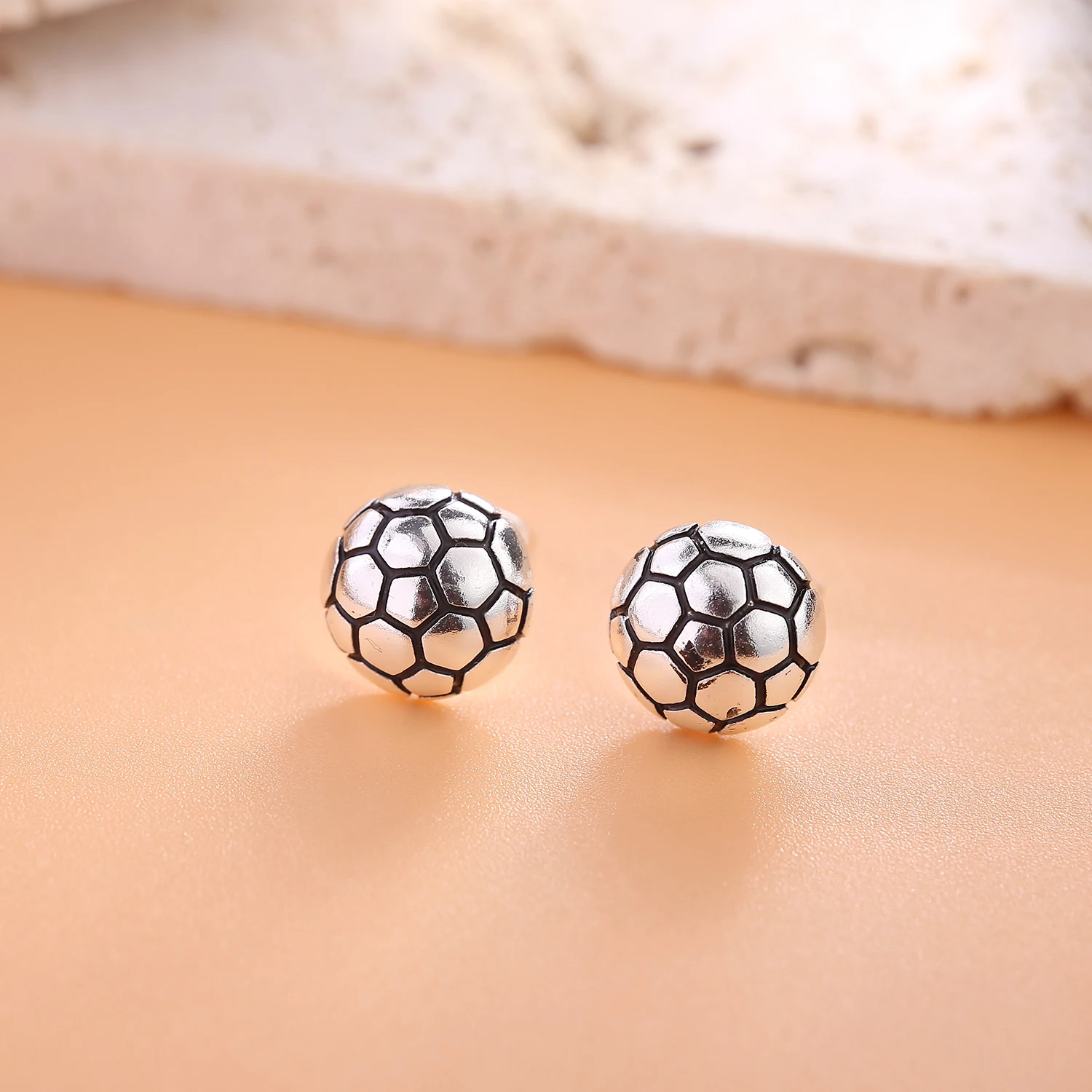 VOJO Sports Stud Earrings Football, Soccer, Basketball, Volleyball, Tennis, Baseball Earrings for Women Men Player Fan Gifts