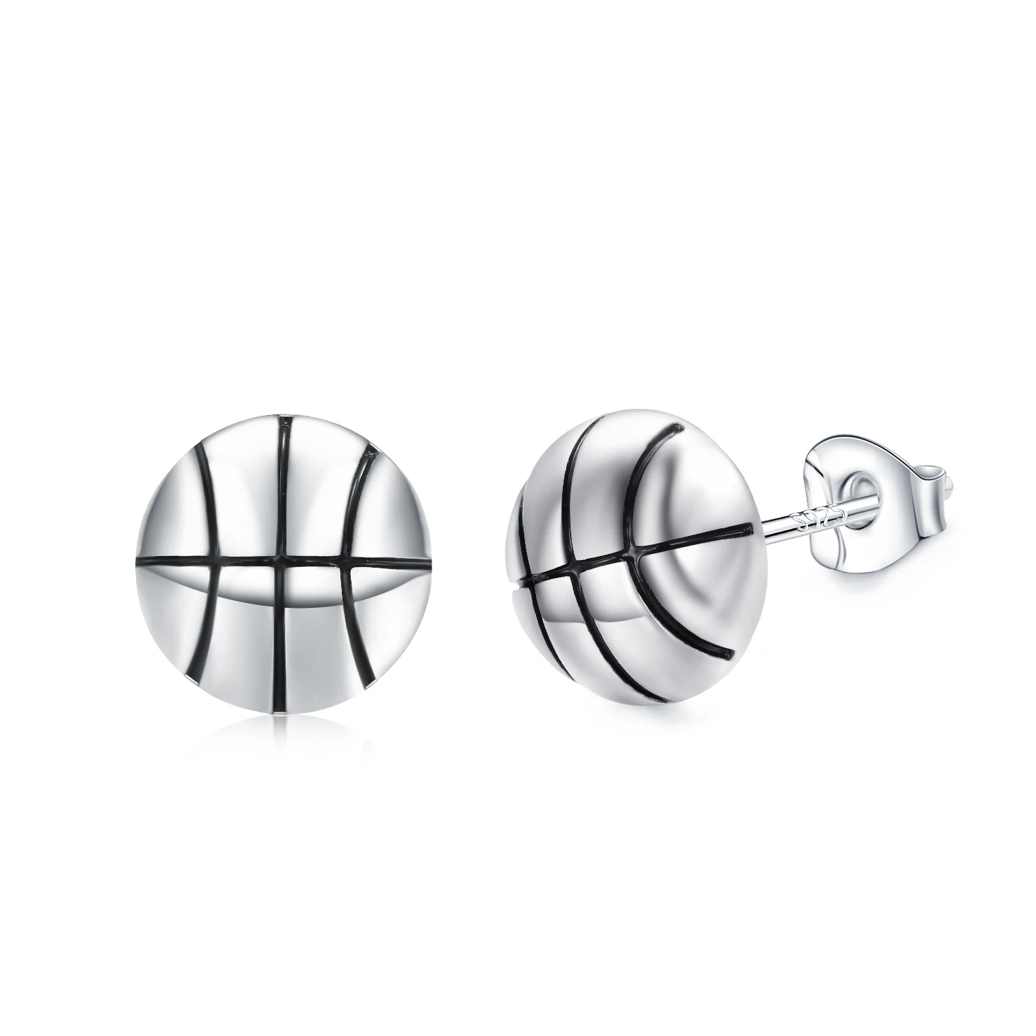 VOJO Sports Stud Earrings Football, Soccer, Basketball, Volleyball, Tennis, Baseball Earrings for Women Men Player Fan Gifts