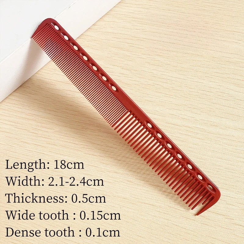 Barber Hairdressing Combs Hairdresser Hair Cutting Comb Hairstylist Professional Haircut Hairbrush Hair Salon Styling Tools