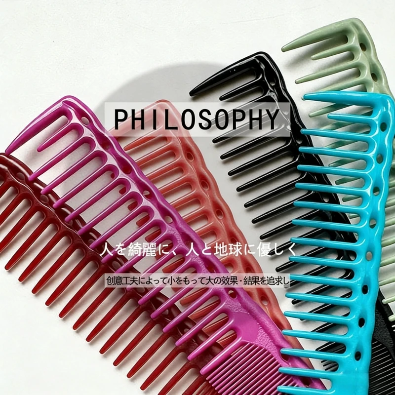 Barber Hairdressing Combs Hairdresser Hair Cutting Comb Hairstylist Professional Haircut Hairbrush Hair Salon Styling Tools