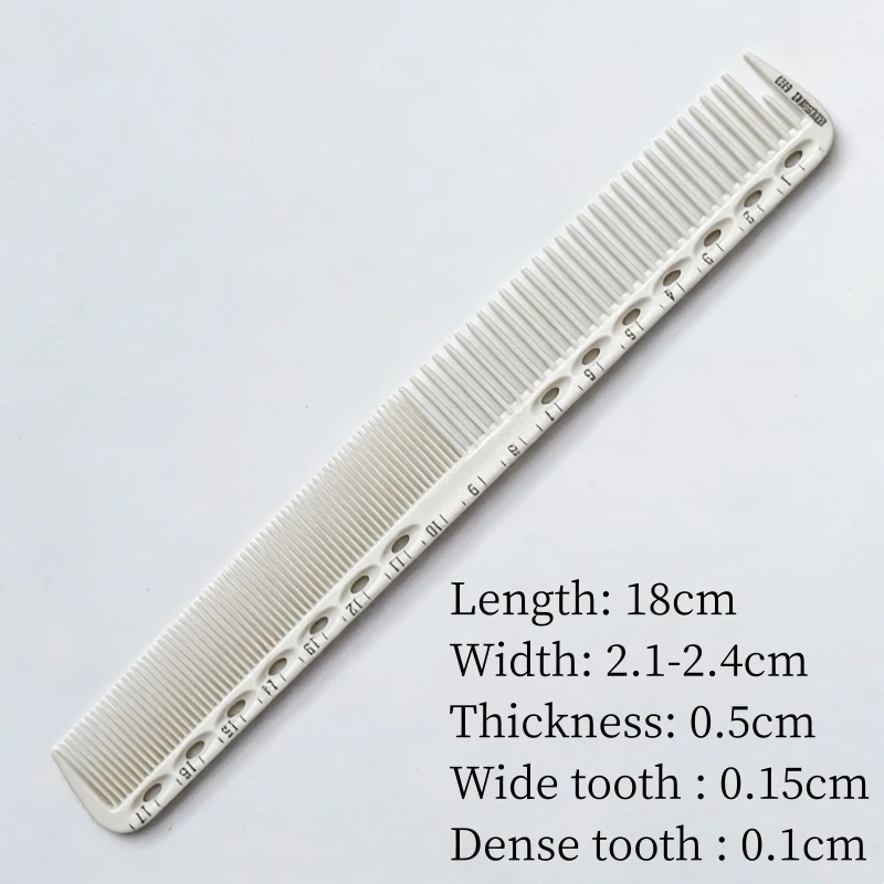 Barber Hairdressing Combs Hairdresser Hair Cutting Comb Hairstylist Professional Haircut Hairbrush Hair Salon Styling Tools