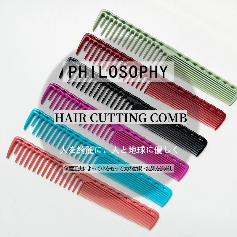 Barber Hairdressing Combs Hairdresser Hair Cutting Comb Hairstylist Professional Haircut Hairbrush Hair Salon Styling Tools