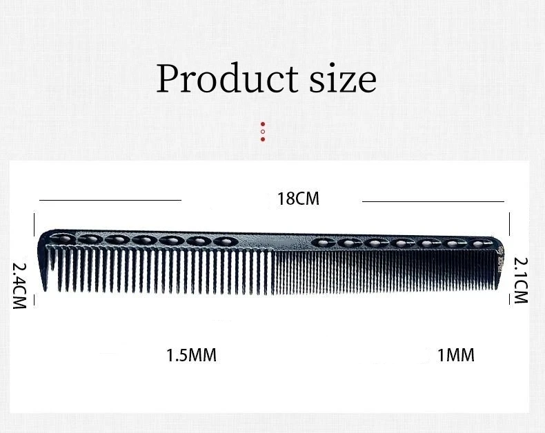 Barber Hairdressing Combs Hairdresser Hair Cutting Comb Hairstylist Professional Haircut Hairbrush Hair Salon Styling Tools