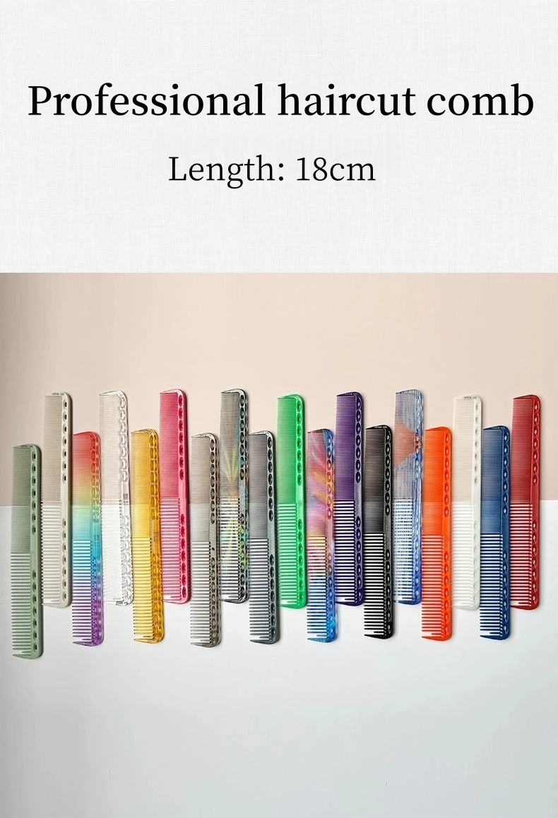 Barber Hairdressing Combs Hairdresser Hair Cutting Comb Hairstylist Professional Haircut Hairbrush Hair Salon Styling Tools