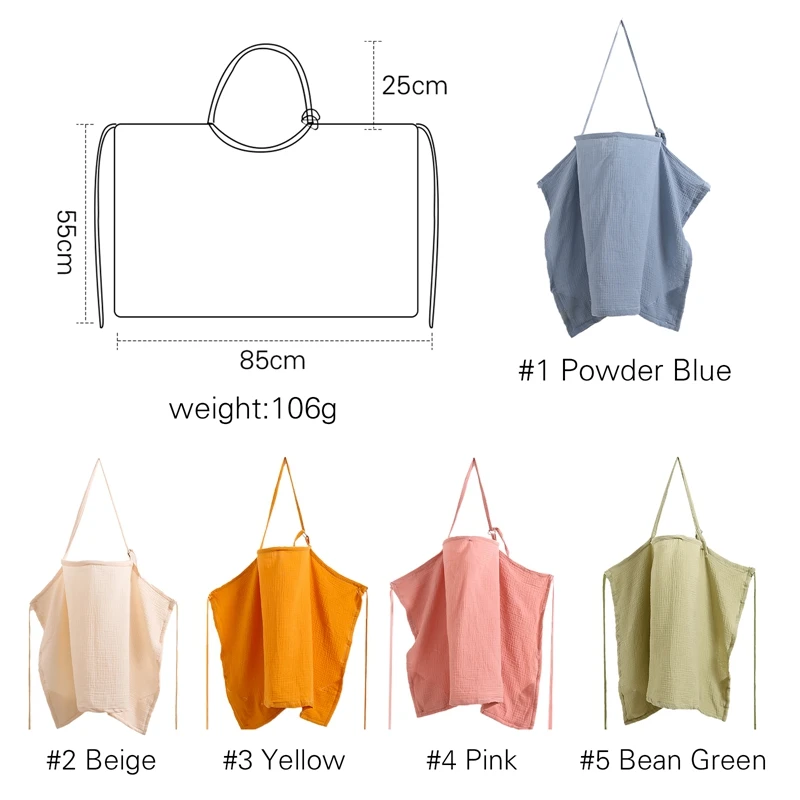 Rainbow Printed Baby Feeding Nursing Covers Mum Breastfeeding Nursing Poncho Cover Up Adjustable Privacy Apron Outdoors Nursing