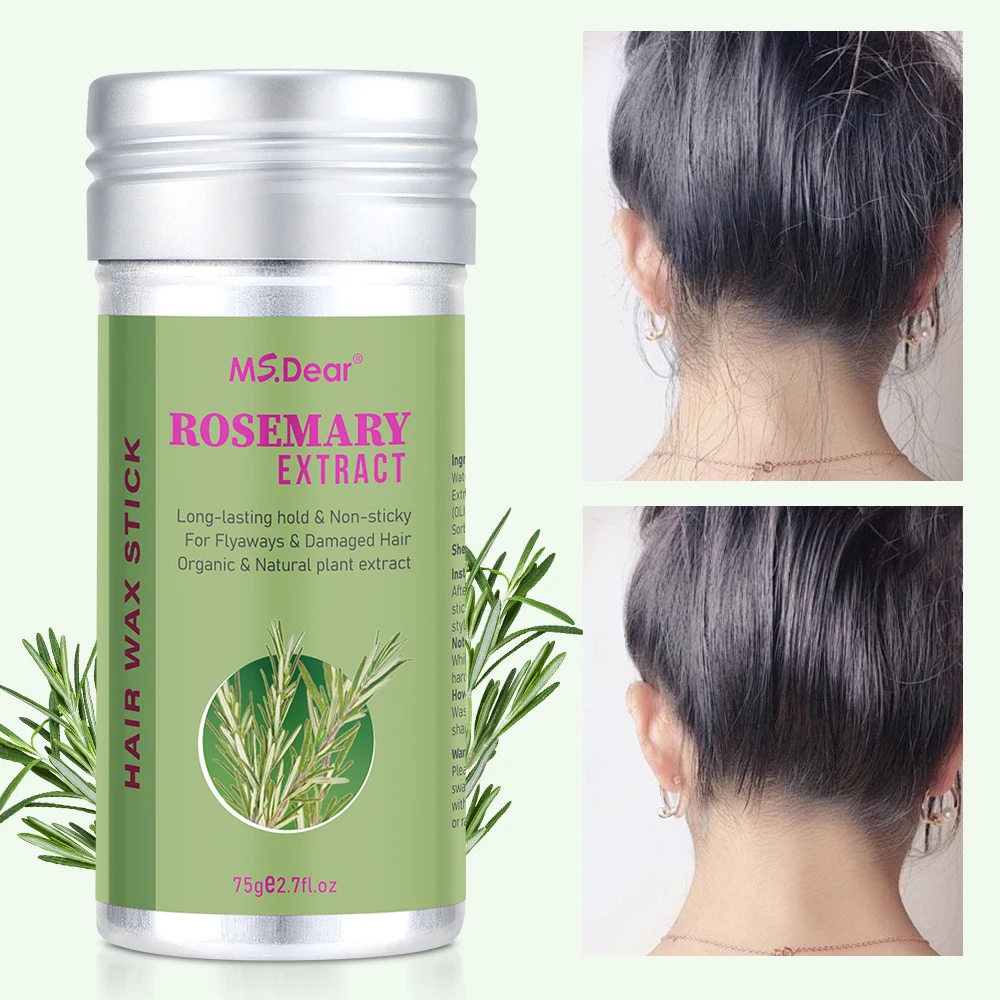 Hair Wax Stick For Wig Professional Hair Wax Stick Gel Cream Non-Greasy Style Hair Wax Stick For Men Women Broken Hair Artifact