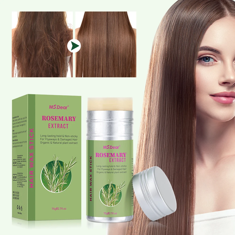 Hair Wax Stick For Wig Professional Hair Wax Stick Gel Cream Non-Greasy Style Hair Wax Stick For Men Women Broken Hair Artifact