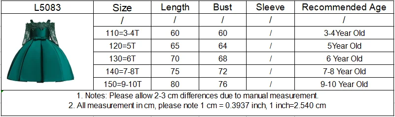 Green Christmas Dress For Girls Children Costume Elegant Kids Princess Party Dresses Lace Half Sleeve Girl Wedding Prom Gown