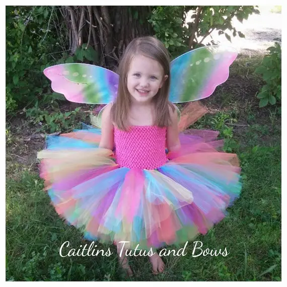 Lovely Girls Pink Cartoon Tutu Dress Baby Crochet Tulle Tutus with Dots Bow and Headband Set Kids Birthday Party Costume Dresses