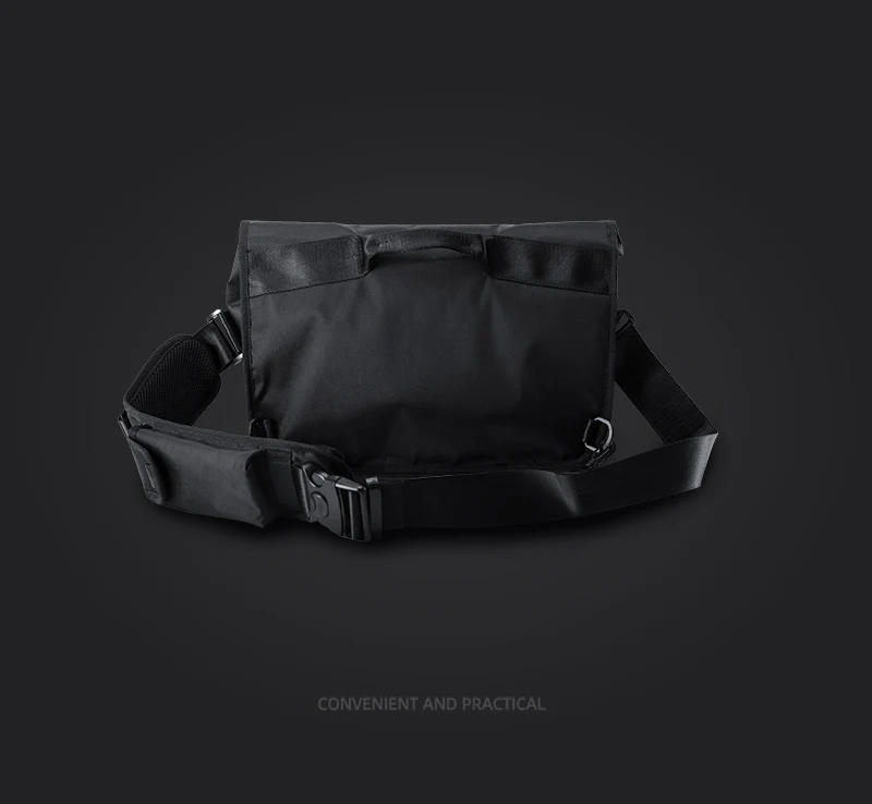 Hot Selling Oxford Male's Messenger Bags Simple Cycling Sports Black Breathable Fashion Outdoor Sling Antitheft Crossbody Bag