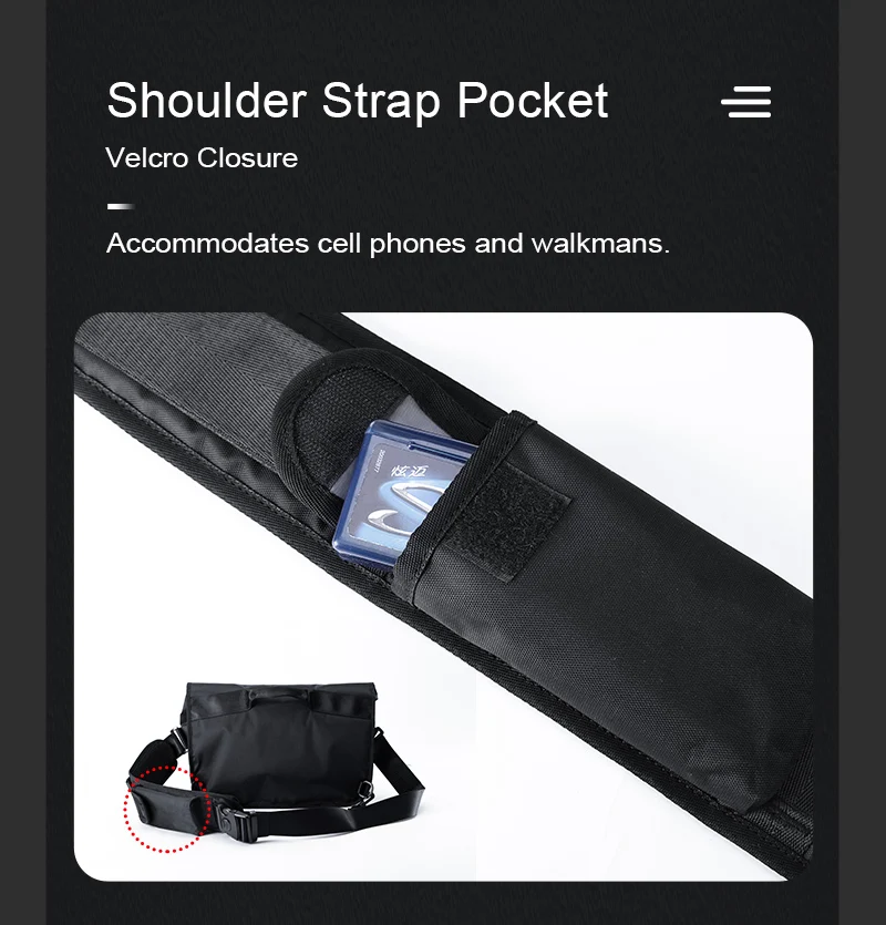 Hot Selling Oxford Male's Messenger Bags Simple Cycling Sports Black Breathable Fashion Outdoor Sling Antitheft Crossbody Bag