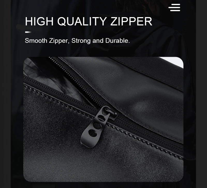 Hot Selling Oxford Male's Messenger Bags Simple Cycling Sports Black Breathable Fashion Outdoor Sling Antitheft Crossbody Bag