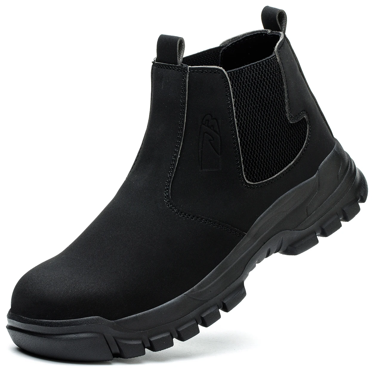 Water Proof Safety Work Shoes For Men Steel Head Leather Boots Male Footwear Indestructible Construction Work Shoes Brown