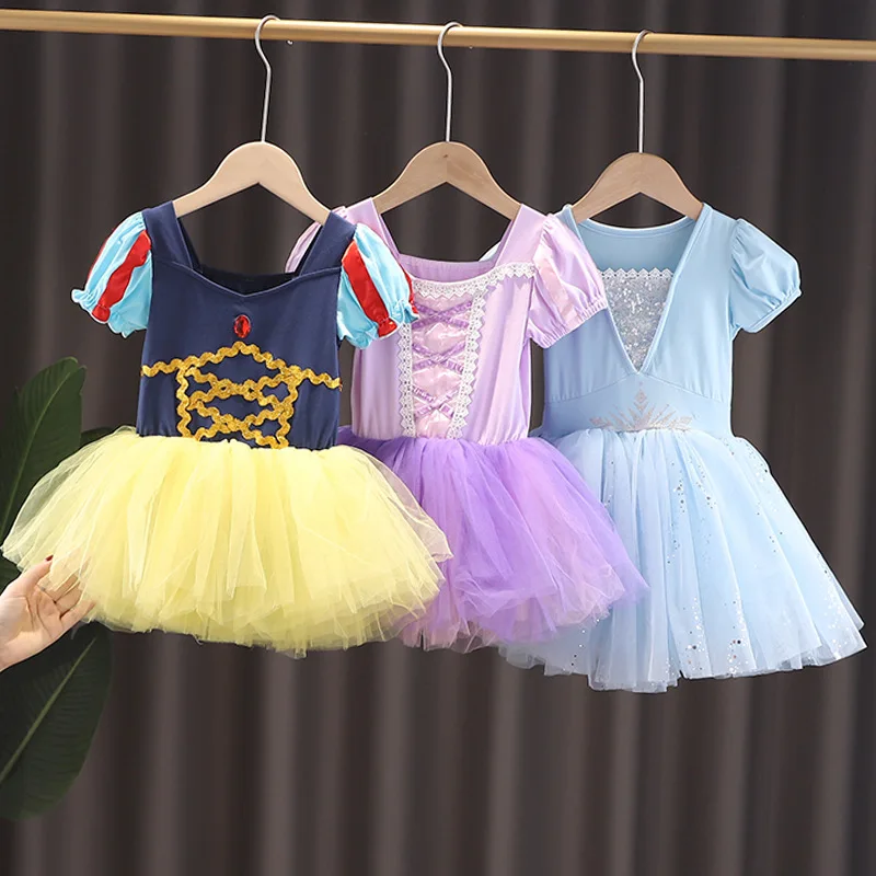 Girl Ballet Dancing Dress Party Fancy Sequined TUTU Dress Princess Girl Clothes Baby Girl Stage Shows Party Costumes