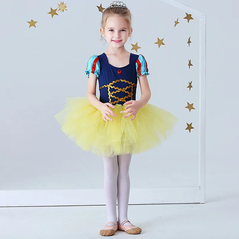 Girl Ballet Dancing Dress Party Fancy Sequined TUTU Dress Princess Girl Clothes Baby Girl Stage Shows Party Costumes