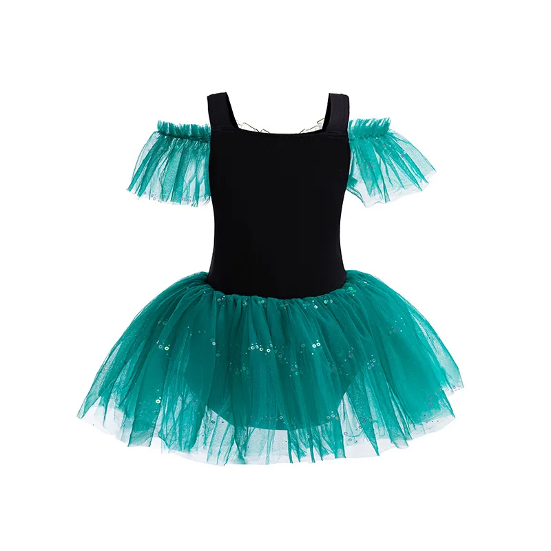 Girl Ballet Dancing Dress Party Fancy Sequined TUTU Dress Princess Girl Clothes Baby Girl Stage Shows Party Costumes