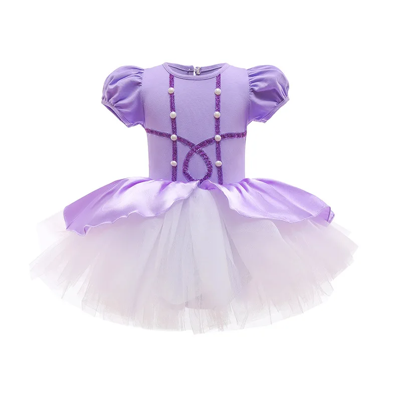 Girl Ballet Dancing Dress Party Fancy Sequined TUTU Dress Princess Girl Clothes Baby Girl Stage Shows Party Costumes