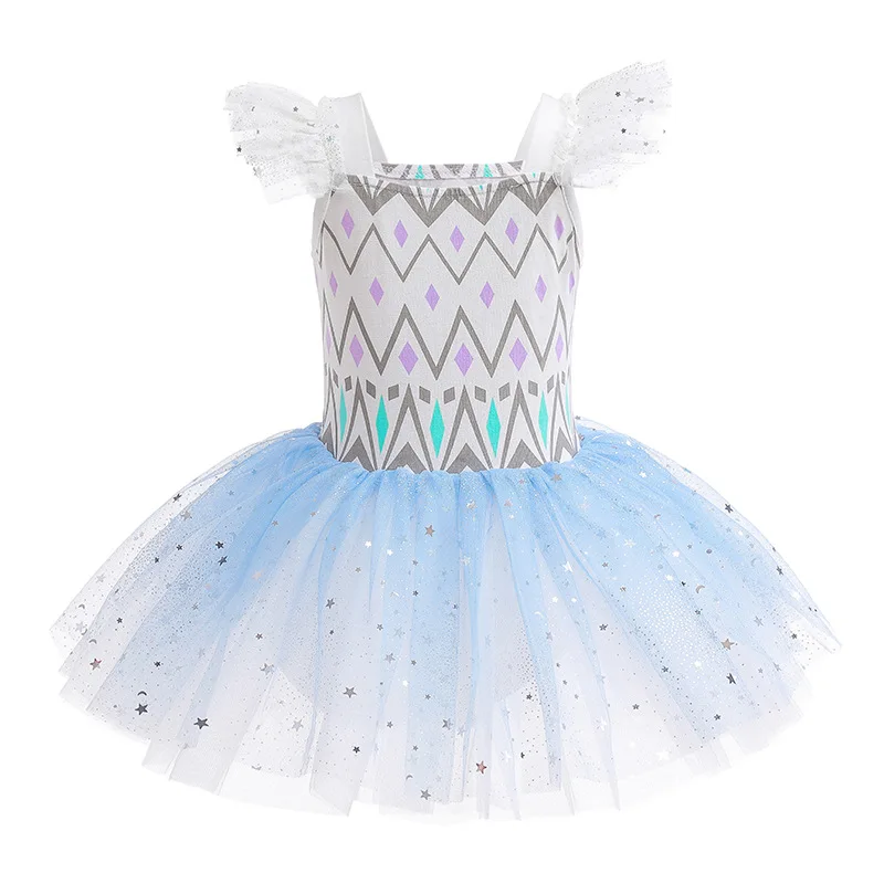 Girl Ballet Dancing Dress Party Fancy Sequined TUTU Dress Princess Girl Clothes Baby Girl Stage Shows Party Costumes