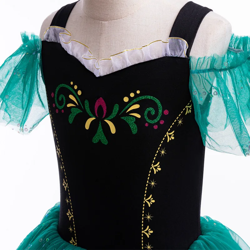 Girl Ballet Dancing Dress Party Fancy Sequined TUTU Dress Princess Girl Clothes Baby Girl Stage Shows Party Costumes