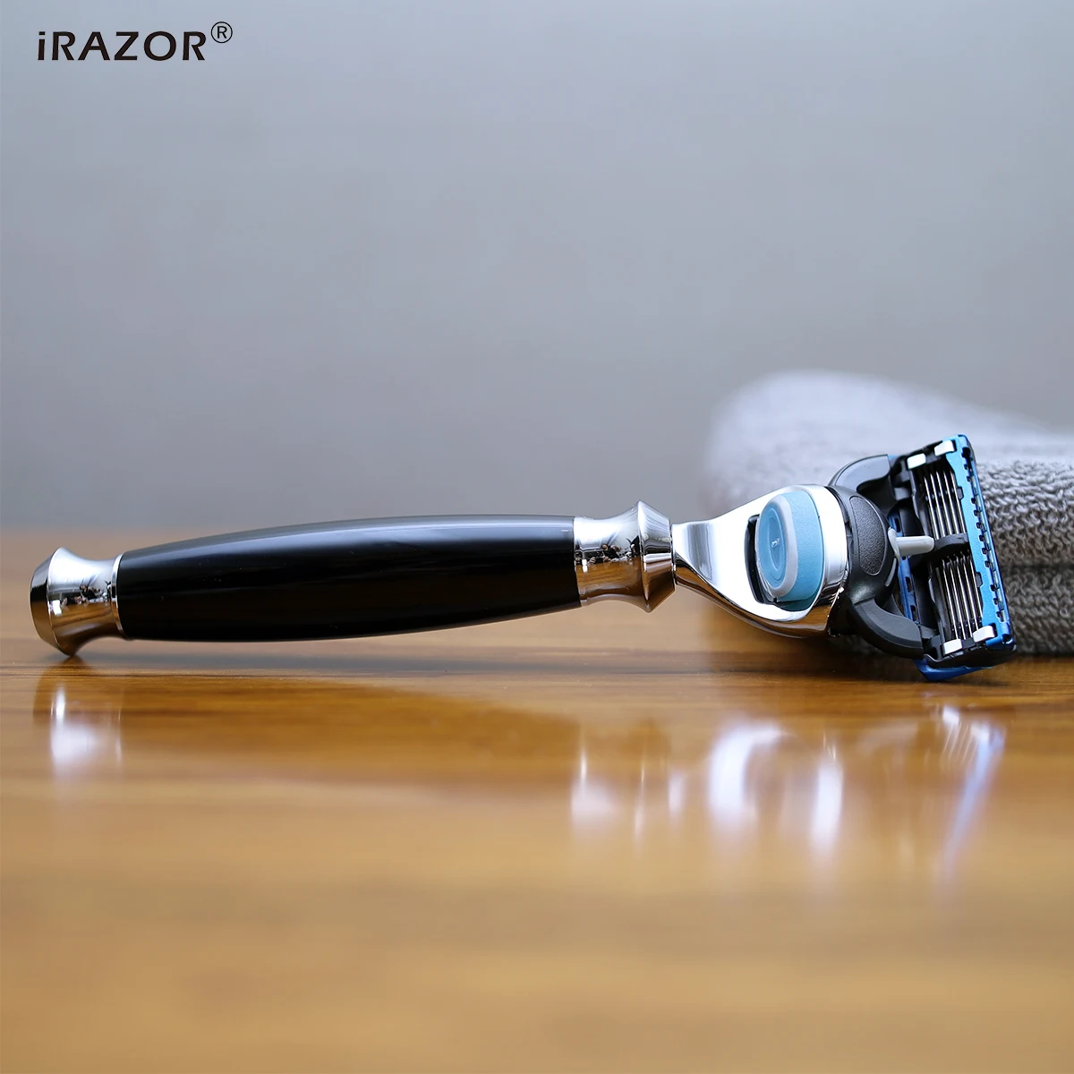 iRAZOR High Grade F5 5 Layers Fusion Razor Shaving Machine for Men Classic Face Beard Barber Hair Cutting Shaver Birthday Gift