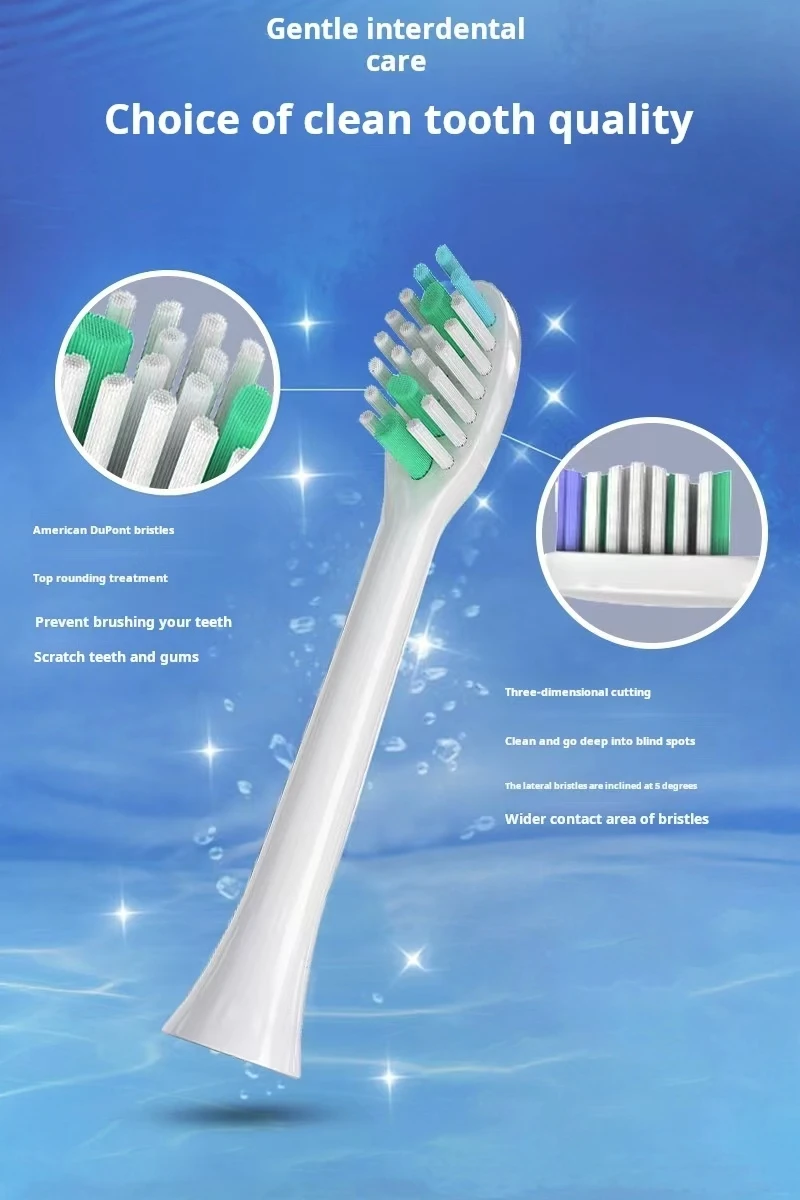 Sarmocare S100 S200 S300 S600 S700 S710 S800 S820 S900 S910 Toothbrush Heads Ultrasonic Sonic Electric Toothbrush Heads,2-16pcs
