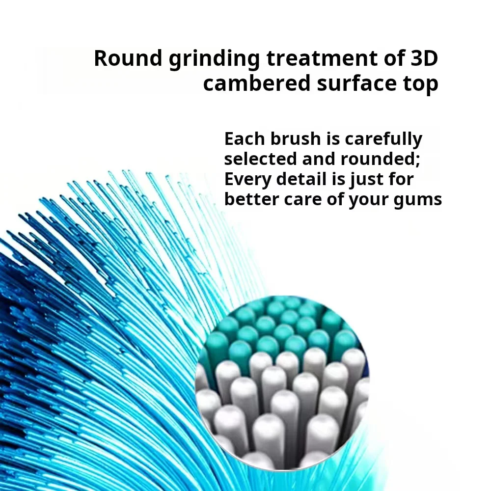 Sarmocare S100 S200 S300 S600 S700 S710 S800 S820 S900 S910 Toothbrush Heads Ultrasonic Sonic Electric Toothbrush Heads,2-16pcs