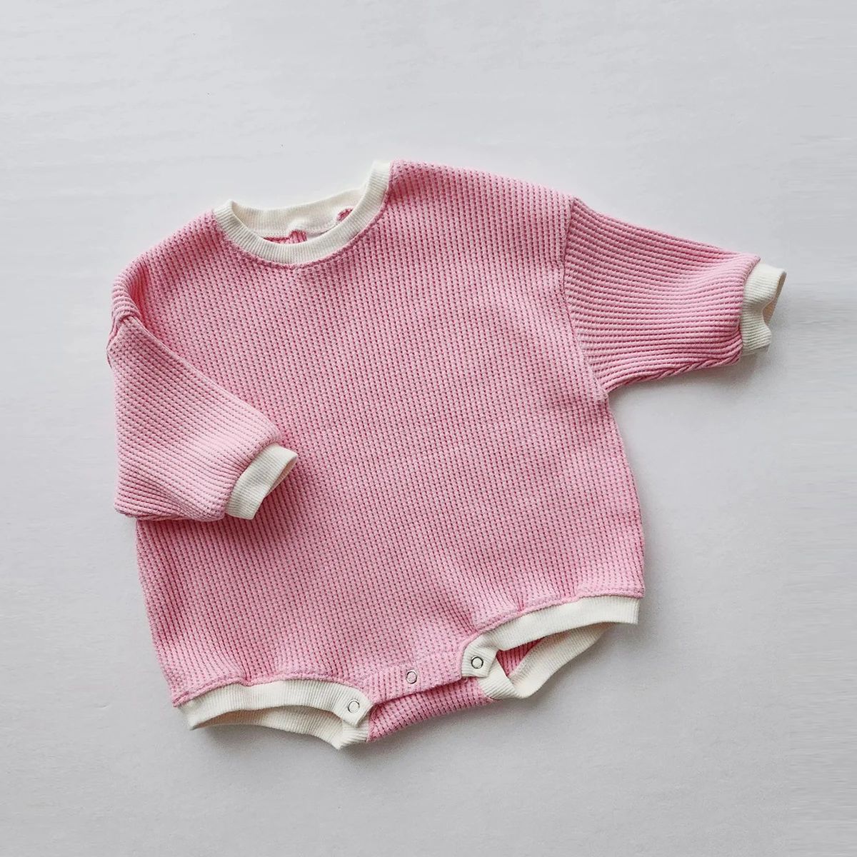 Newborn Baby Boys Girls Cotton Long Sleeve Bodysuits Toddler Jumpsuits Spring Autumn Unisex Outfit Clothes for Infants