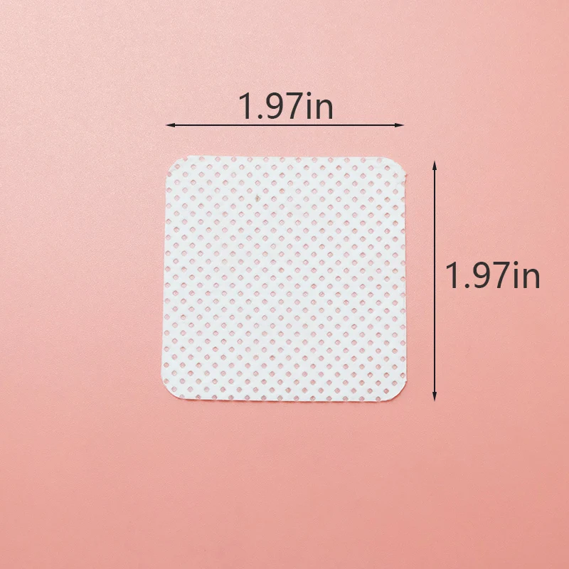 1000pcs Lint Free Nail Wipes Nail Polish Remover Pads Absorbent Soft Eyelash Extension Glue Cleaning Wipes Removal Manicure Tool