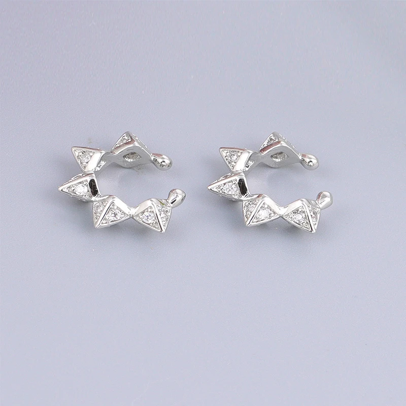CRMYA Color Cubic Zirconia Hoop Earrings For Women Fashion Gold-color Piercing Women's Earrings Set 2023 Jewelry Wholesale