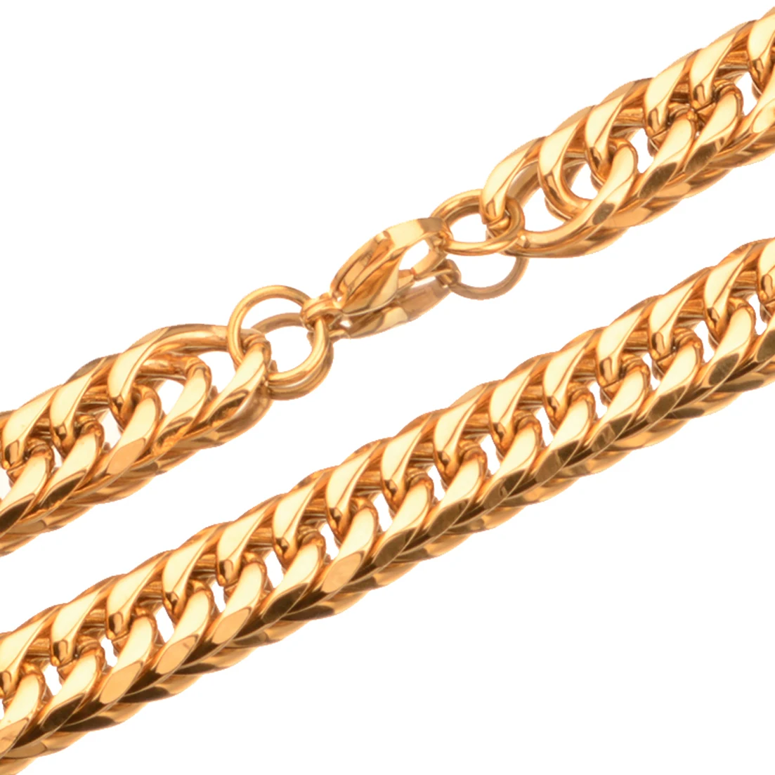 9/11/13/16/19/21MM Heavy Polished Men/Women Stainless Steel Silver/Gold Color Cuban Curb Link Chain Necklace Or Bracelet