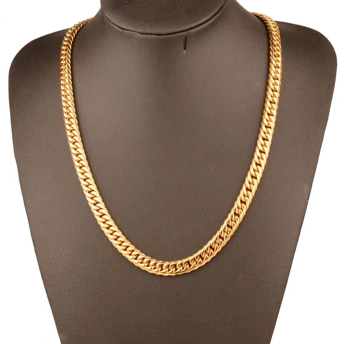 9/11/13/16/19/21MM Heavy Polished Men/Women Stainless Steel Silver/Gold Color Cuban Curb Link Chain Necklace Or Bracelet