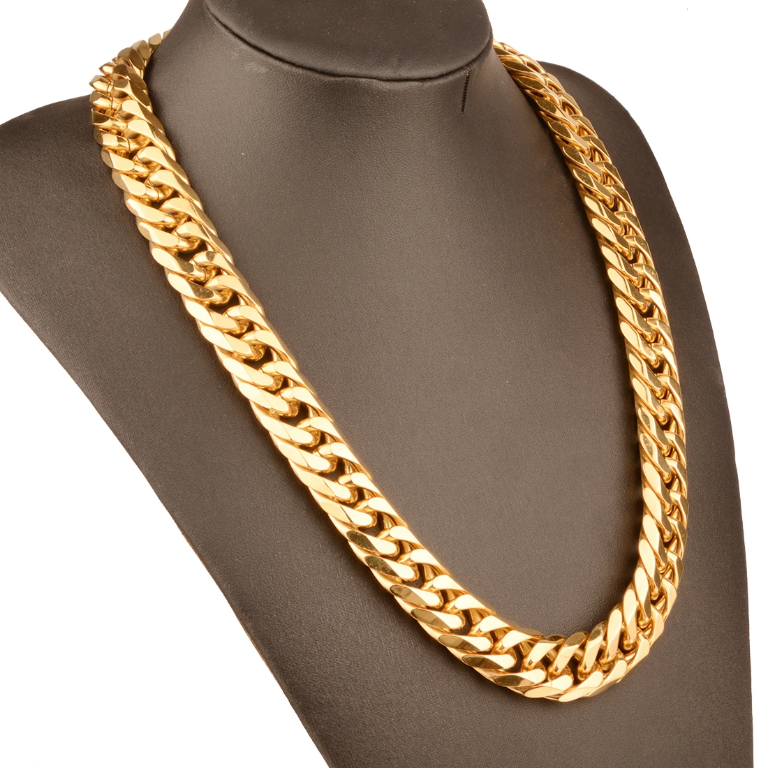 9/11/13/16/19/21MM Heavy Polished Men/Women Stainless Steel Silver/Gold Color Cuban Curb Link Chain Necklace Or Bracelet