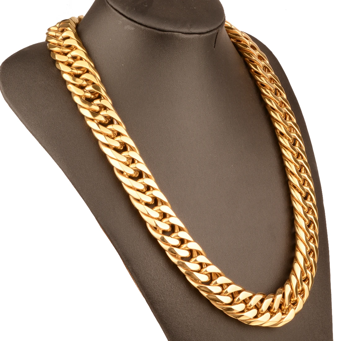 9/11/13/16/19/21MM Heavy Polished Men/Women Stainless Steel Silver/Gold Color Cuban Curb Link Chain Necklace Or Bracelet