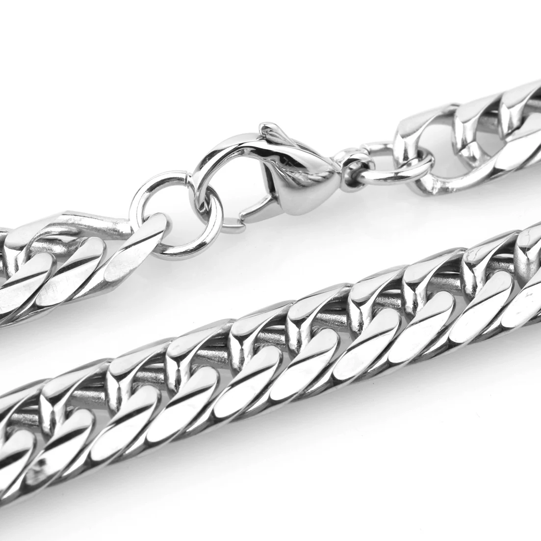 9/11/13/16/19/21MM Heavy Polished Men/Women Stainless Steel Silver/Gold Color Cuban Curb Link Chain Necklace Or Bracelet