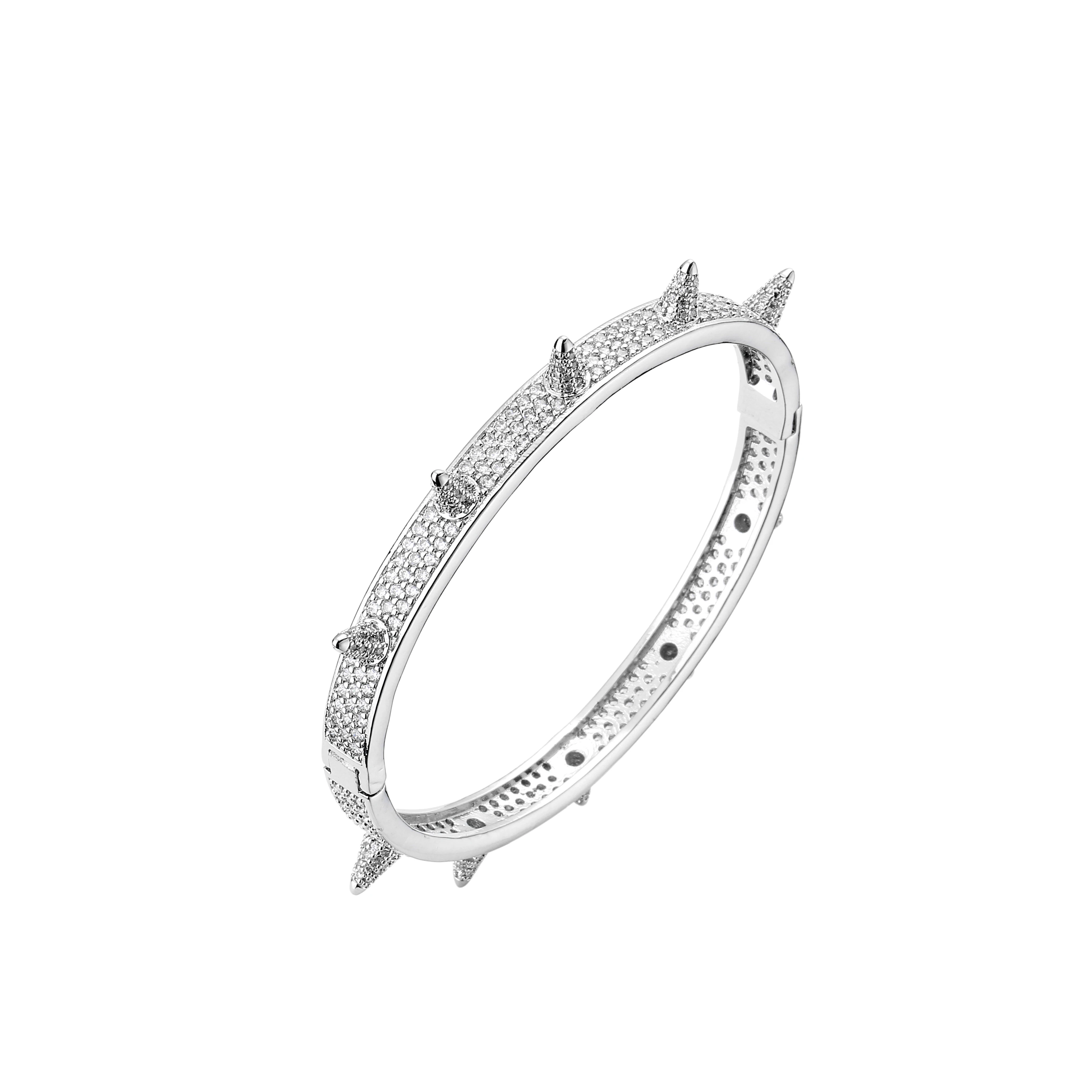 18K Gold Plated Brass Fashion Bracelets Female Temperament Simple Trendy Bracelet Hand Ornaments for Women Party Wedding Jewelry
