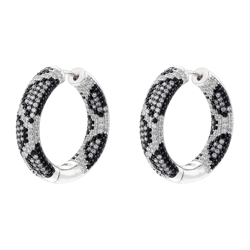 Earrings/Studs with Zirconia and Snake Motifs Atmospheric and Glamorous Earrings for Women: VE1321-VE1324
