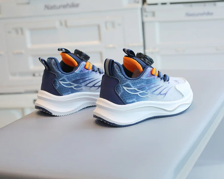 Tenis Child Shoe Casual Sneaker for Boy Kid Shoe for Girl Rotating Buttons Running Shoe for Girl Soft Sole Mesh Braeathable Shoe
