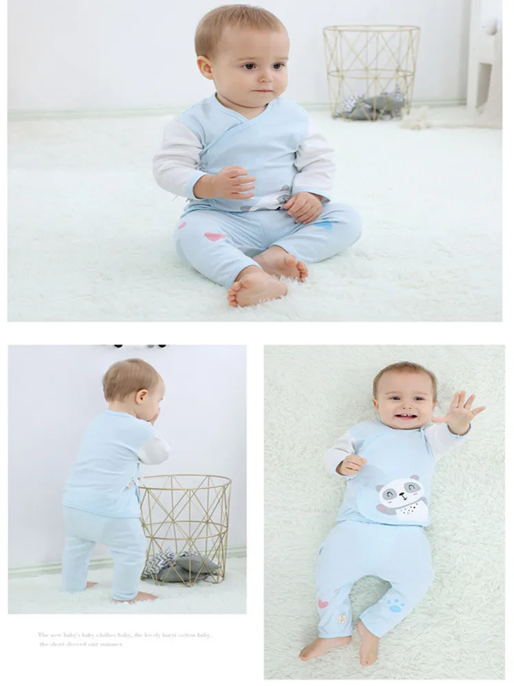 Lawadka 18piece/lot Newborn Baby Clothes For Girls Boys Sets 100% Cotton Infant Spring Autumn Soft Boy Clothing New born Hat Bib