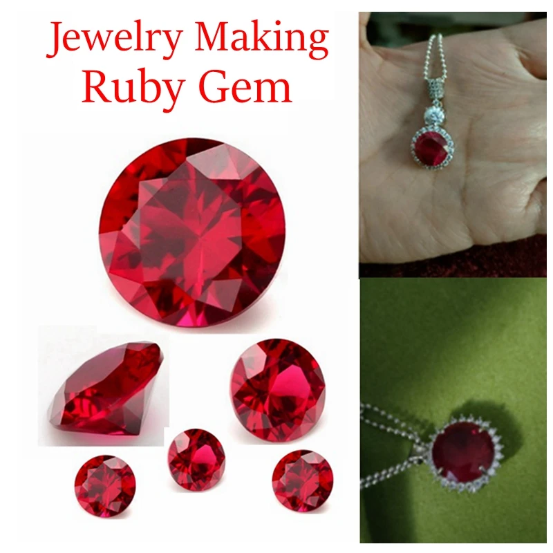 Natural Mined Red Ruby Unheated 10.50 Cts 12.0mm Sri-Lanka VVS Loose Gemstone For Jewelry Making
