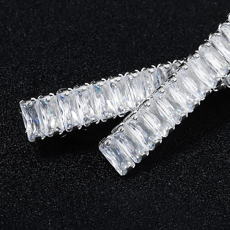 Miallo Fashion Barrette Cubic Zirconia Leaf Hair Clips for Women Accessories Bridal Wedding Hair Jewelry Party  Bride Headpiece