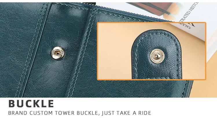 2023 Women Wallets Fashion Long PU Leather Top Quality Card Holder Classic Female Purse Zipper Brand Wallet For Women