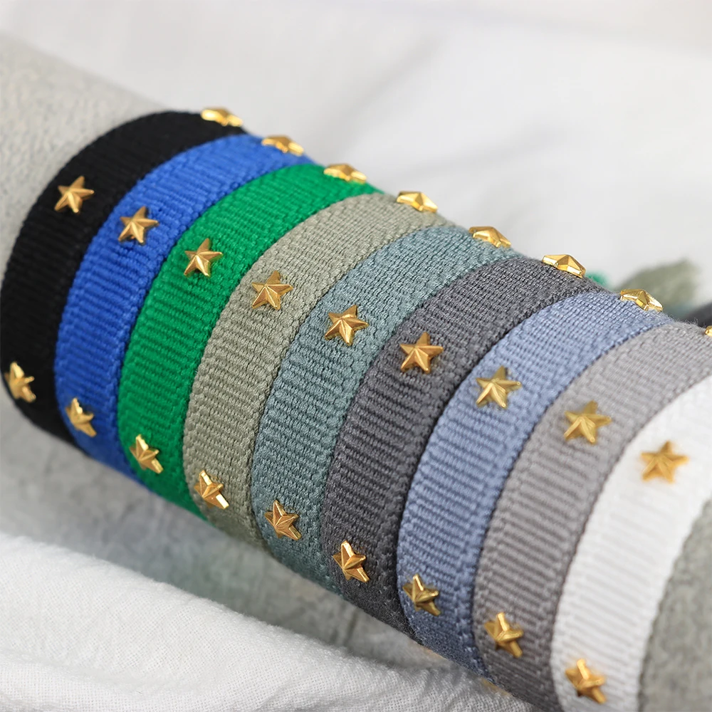 Woven Friendship Bracelet For Women With Tiny Stars Summer Stacking Jewelry Bracelets Sis Gifts