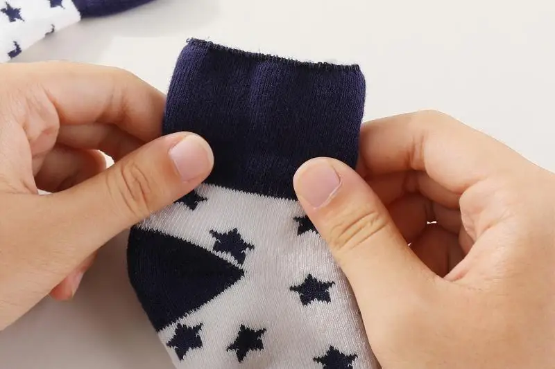 Unisex 5 Pairs Cotton Baby Boys Socks Newborn Solid Color Baby Girls Socks Sets 0-12M Infant Supplies Accessories Bebes